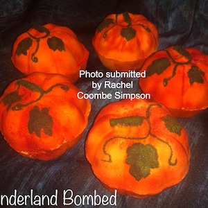Pumpkin 2 part Plastic Mold , bath bomb mold, soap mold, pumpkin bath bomb mold, resin mold, chocolate mold, bathbomb mold, candle mold