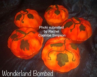 Pumpkin 2 part Plastic Mold , bath bomb mold, soap mold, pumpkin bath bomb mold, resin mold, chocolate mold, bathbomb mold, candle mold