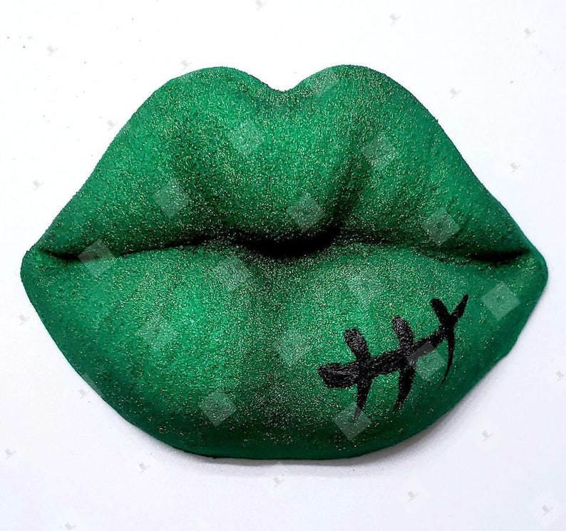 Puckered Lip Lips Plastic Mold or Silicone mold, bath bomb mold, soap mold, lip mold, resin mold, candy mold, chocolate mold, kiss, love image 10