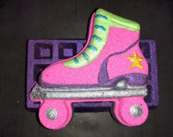 Roller Skate Plastic Mold or Silicone mold, bath bomb mold, soap mold, skate mold, resin mold, 80's mold, roller blade mold, shoe mold, 90's