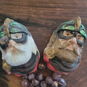 Viking Warrior Head Mold - Plastic Mold or Silicone Mold, Chocolate Mold, Soap Mold, Bathbomb Mold, Wax Mold, Wax melt Mold, Bath Bomb Mold