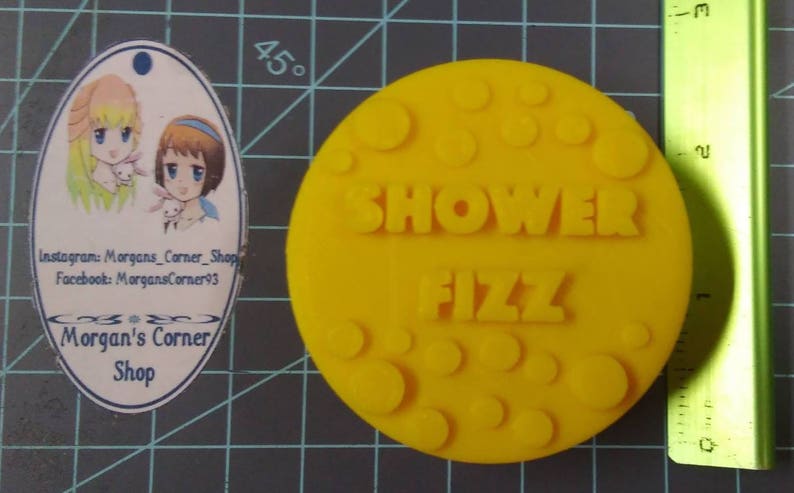 Shower Fizz Plastic Mold or Silicone Mold, bath fizz mold, bath bomb mold, soap mold, shower mold, fizz mold, relief mold, aspirin, medicine image 7