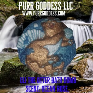 Adorable Otter Plastic Mold or Silicone mold, bath bomb mold, soap mold, animal mold, resin mold, otter mold, cute mold, kawaii mold, candle