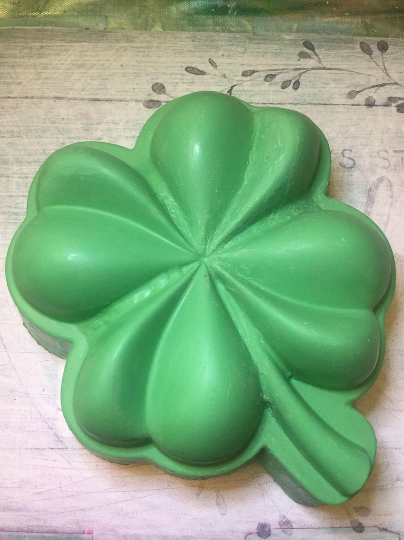 Four Leaf Clover Plastic Mold or Silicone Mold Bath Bomb Etsy