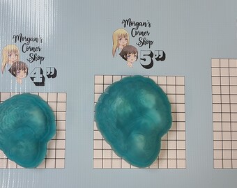 Girl with Afro Plastic Mold or Silicone mold, bath bomb mold, soap mold, woman mold, resin mold, candy mold, chocolate mold, lady mold, girl
