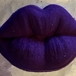 Puckered Lip Lips Plastic Mold or Silicone mold, bath bomb mold, soap mold, lip mold, resin mold, candy mold, chocolate mold, kiss, love image 7