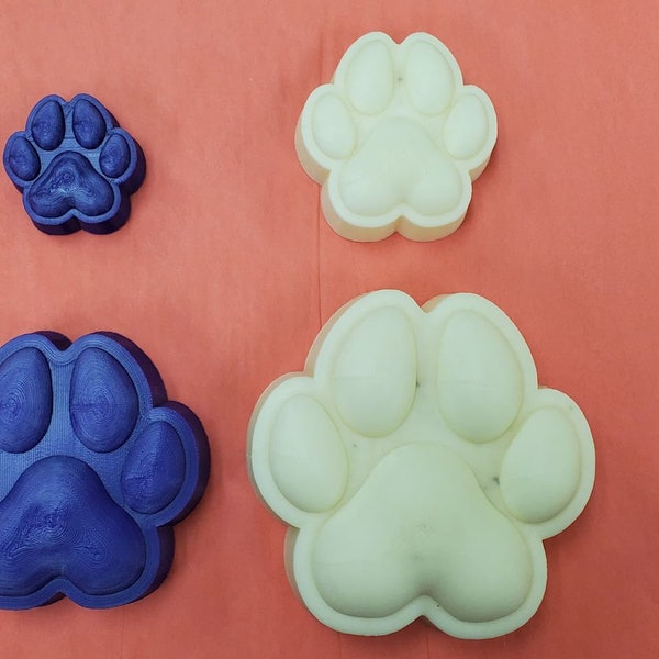 Dog paw 3D raised Vacuum Mold