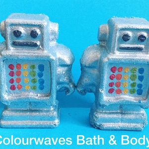 Robot Plastic Mold or Silicone mold, bath bomb mold, soap mold, machine mold, resin mold, computer mold, cyborg mold, android mold, bot mold