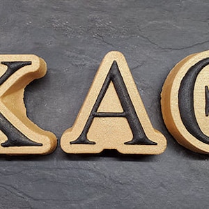 Greek Letter Mold Α-Ω Alphabet Letters Silicone Mould Καλούπι