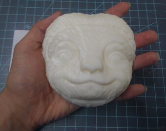 Sloth Face Plastic Mold or Silicone mold, bath bomb mold, soap mold, sloth mold, resin mold, animal mold, chocolate mold, zoo, baby sloth