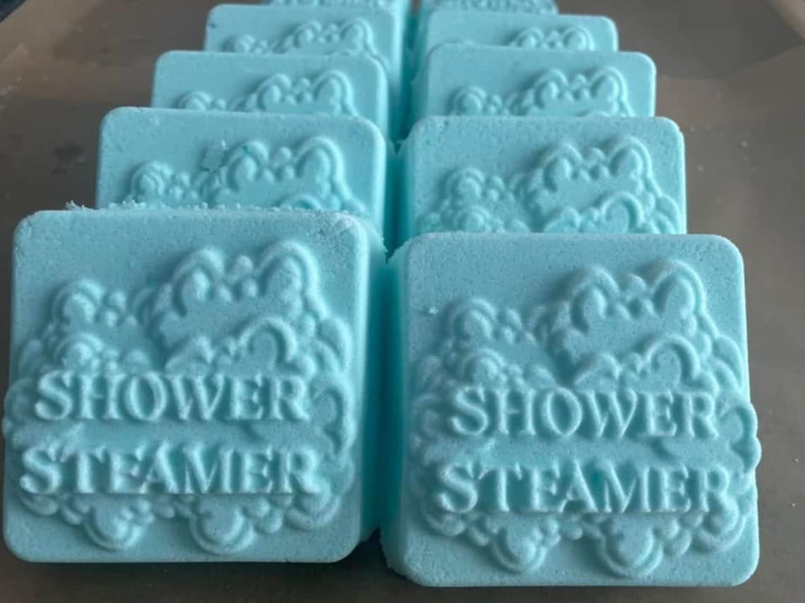 Shower Steamer Square Plastic Mold Sinus Mold Bath Bomb Etsy