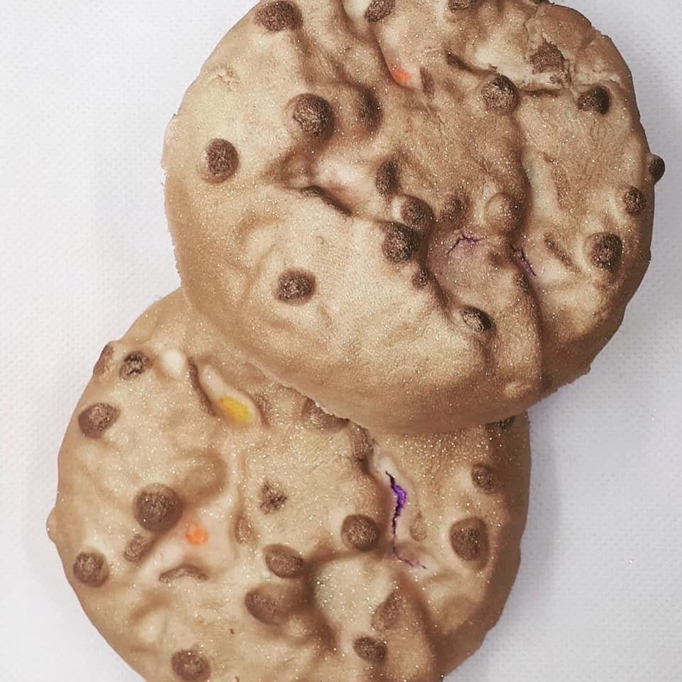 Chocolate Chip Cookie Plastic Mold or Silicone Mold Bath Bomb Etsy