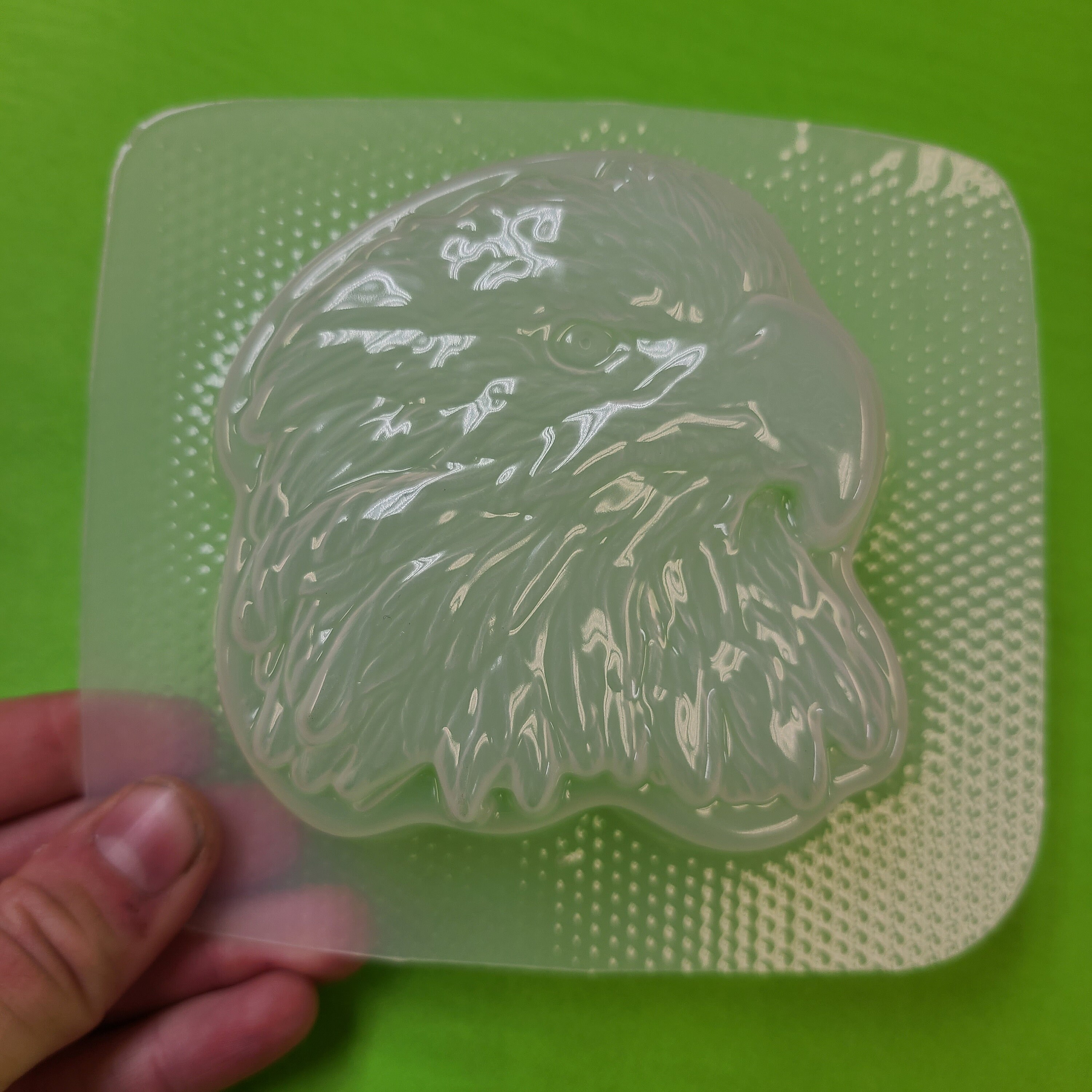 Eagle Head Plastic Mold or Silicone Mold Bath Bomb Mold Soap Etsy