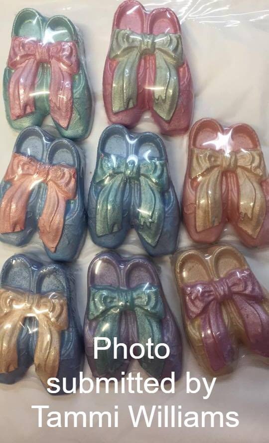 Moule Silicone Chaussons De Ballet - Pour Savon, Résine, Gypse - Environ 10,8x16,7 Cm - Lavable Et Réutilisable