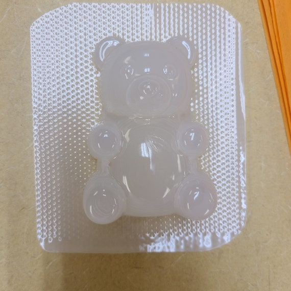 Gummy Bear Plastic Mold or Silicone Mold, Bath Bomb Mold, Soap Mold, Gummy  Bear Mold, Resin Mold, Gummy Mold, Chocolate Mold, Bear Mold, 