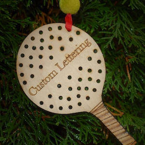 Kundenspezifische Paddle-Tennis-Verzierung