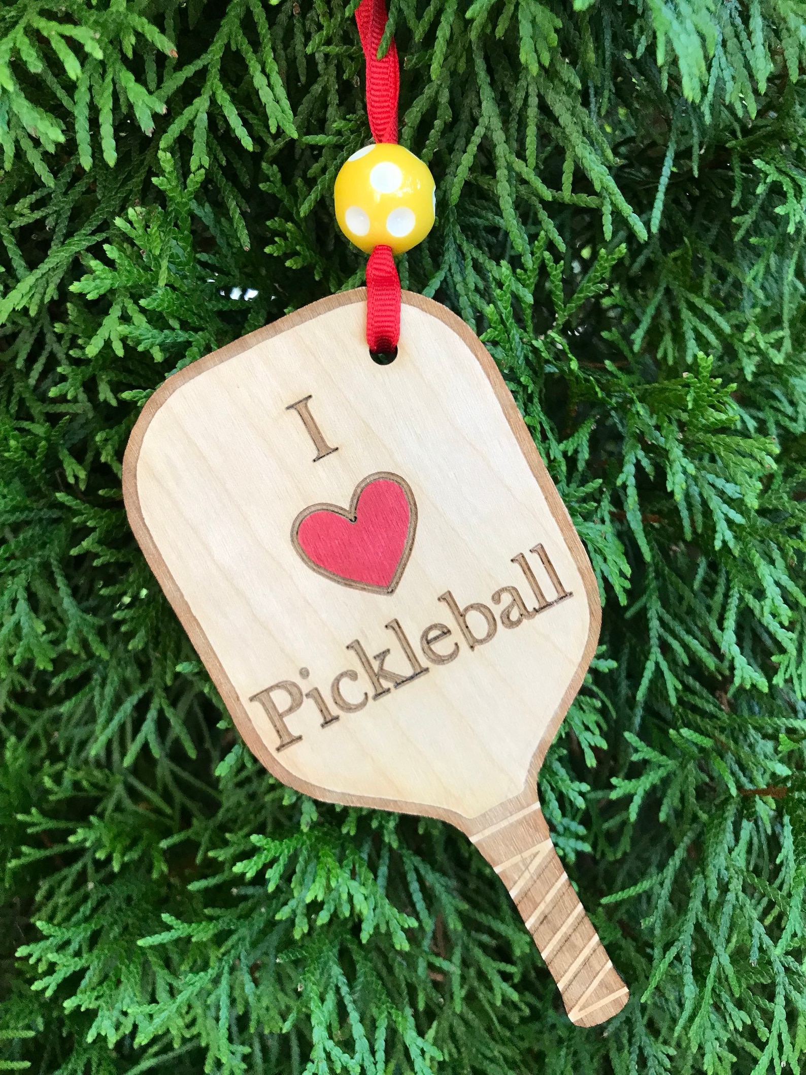 Pickleball Ornament Etsy