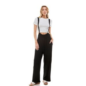 Suspender Jumpsuit Etsy