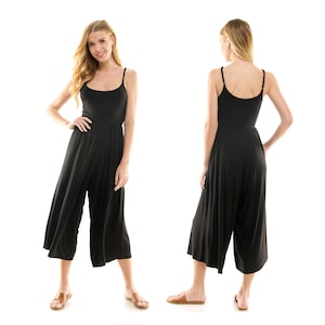 Women&#39;s Casual Jumpsuit / Spaghetti Strap / Flare Fit / Loungewear