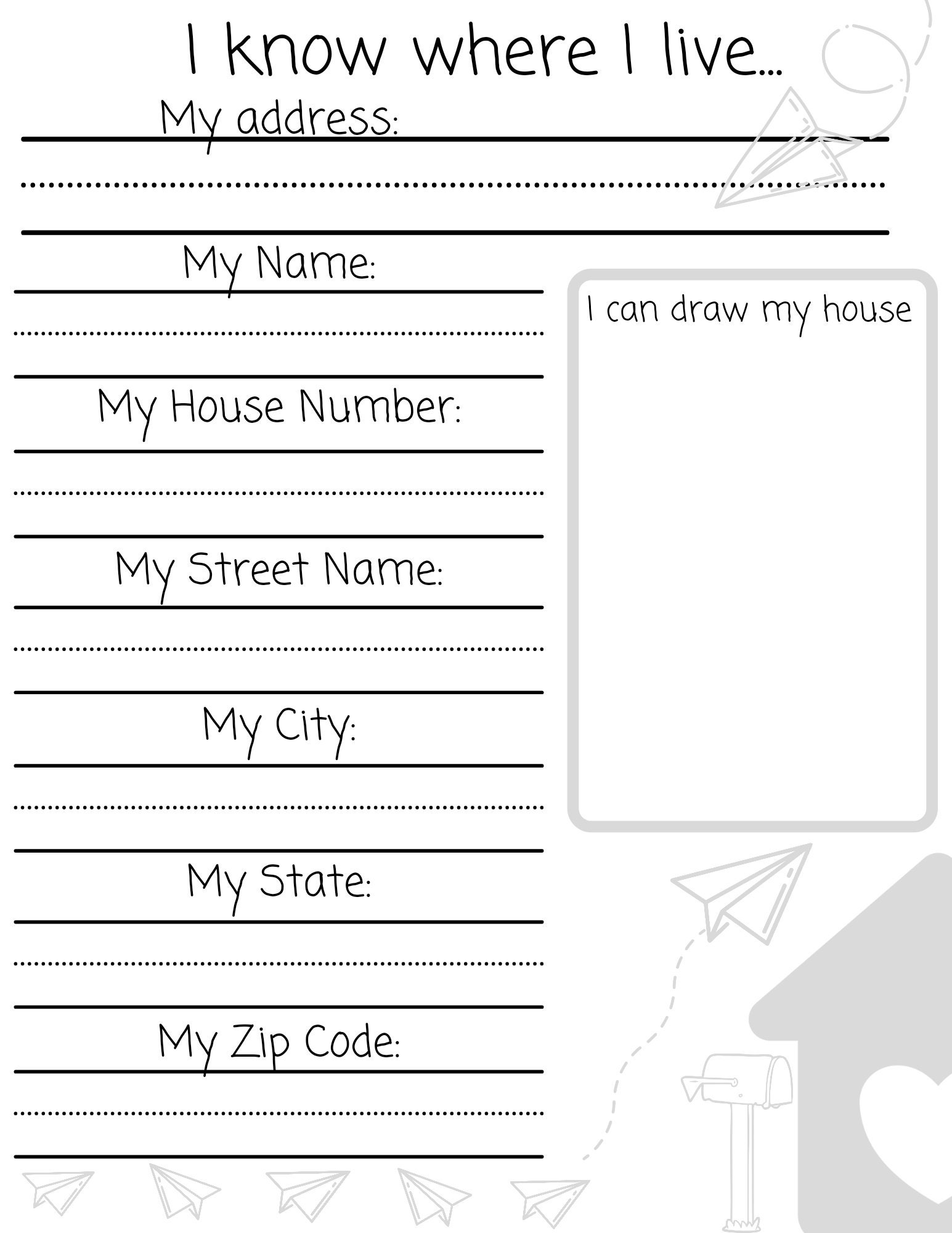 i-know-my-address-printable-file-only-etsy