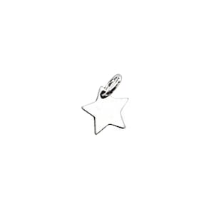 Tiny Star Charm Add On - Silver - Gold *NOT for Individual sale* Only for sale with custom jewelry piece*