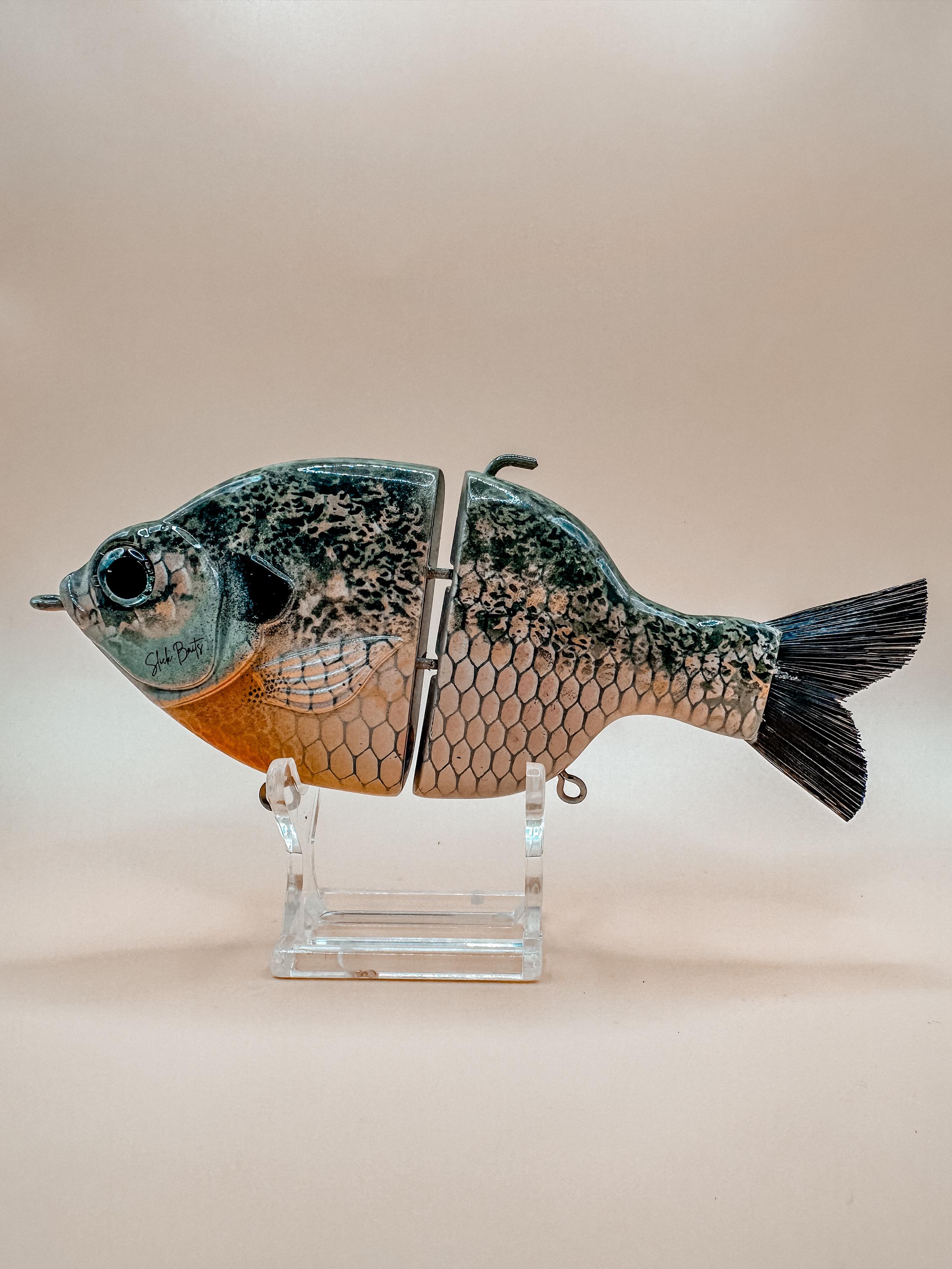 Fish 30 Acre Deluxe Gill Clone | Custom Painted| Blue Gill Swimbait - Thumbnail 5