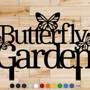 Butterfly Garden - 15" wide x 21.5" tall (Standard)