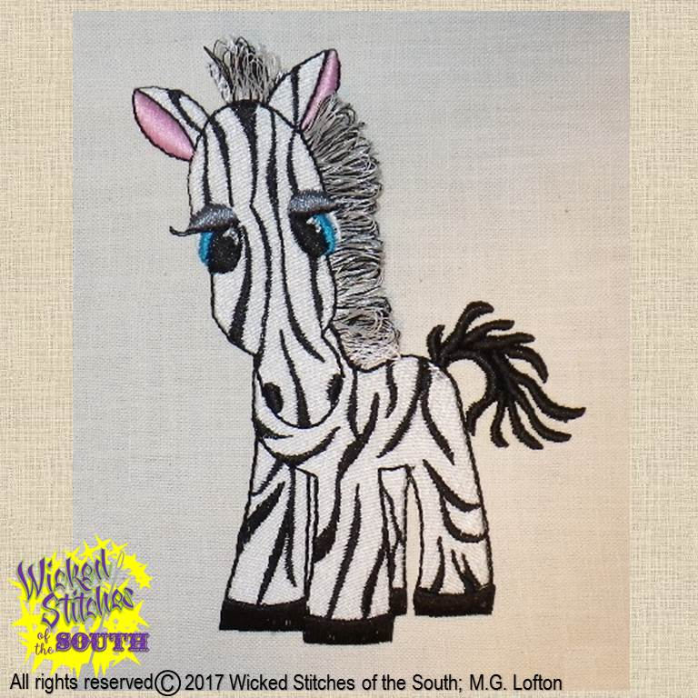 Baby zebra fringe jessecmault design set of 3 sizes instant download