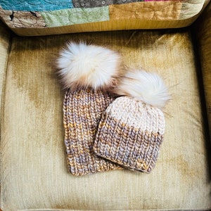Mommy & Me Nokhu Beanies- Laguna Negra