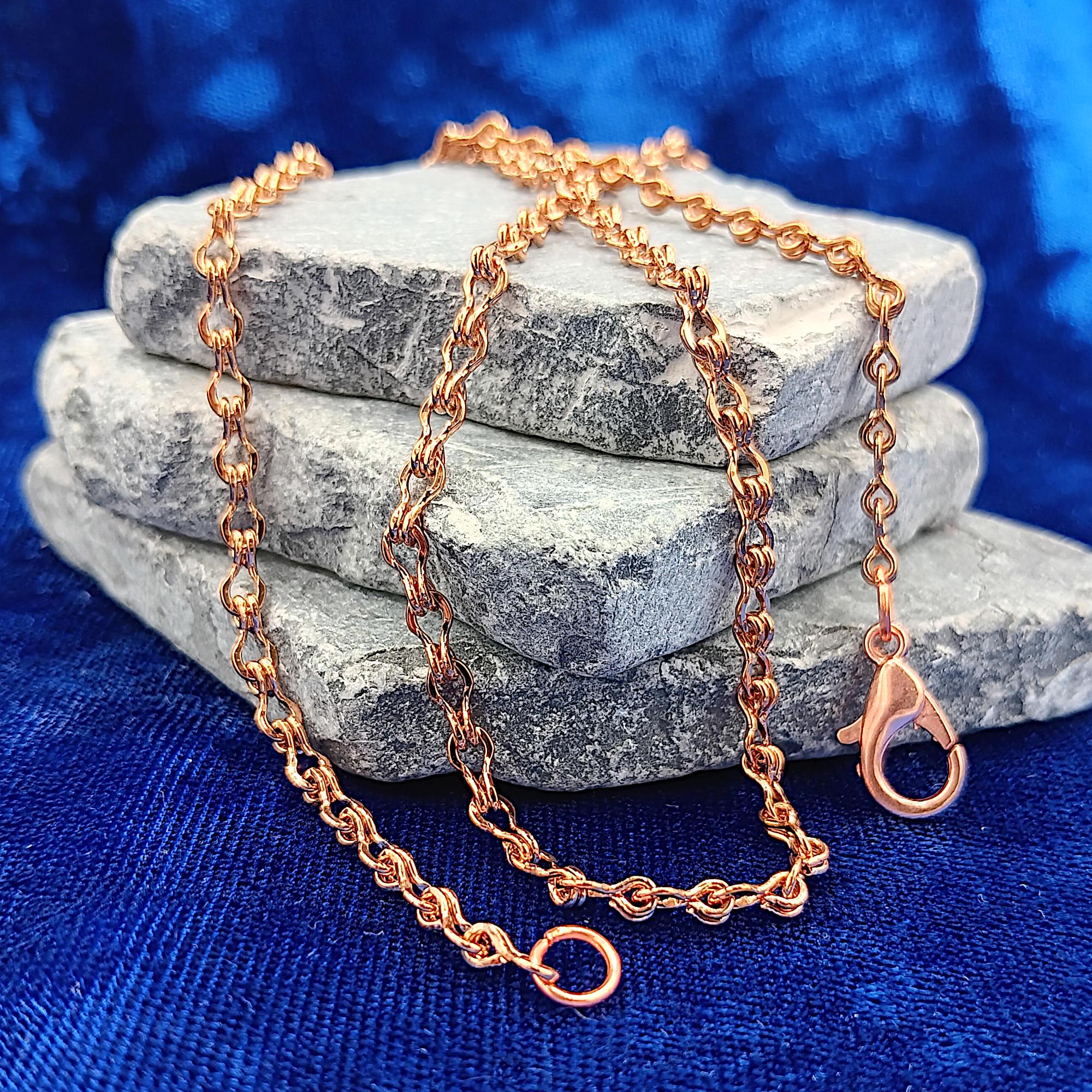 Copper Infinity Loop Necklace - Etsy