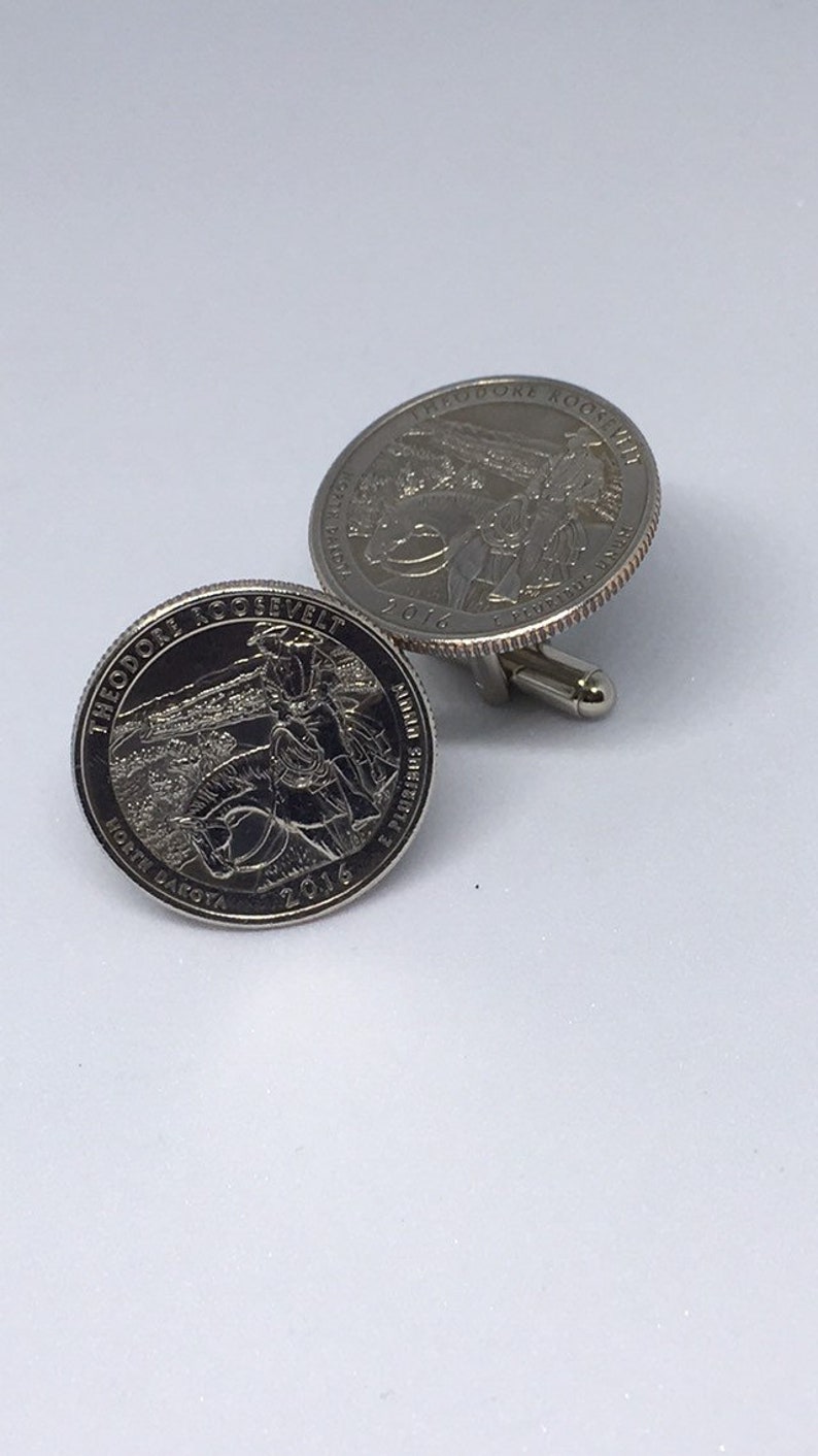 Theodore Roosevelt Teddy Roosevelt President Roosevelt Roosevelt gift Theodore Roosevelt cuff links North Dakota FDR cufflinks