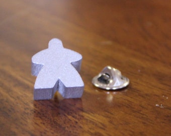 Meeple Tie Tack, Meeple Pin, Meeples Board Game Tie Tack, Mens Board Game Accessories, Board game pin, lapel pin