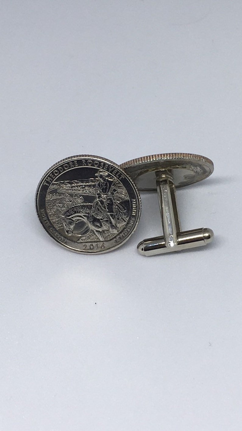 Theodore Roosevelt Teddy Roosevelt President Roosevelt Roosevelt gift Theodore Roosevelt cuff links North Dakota FDR cufflinks