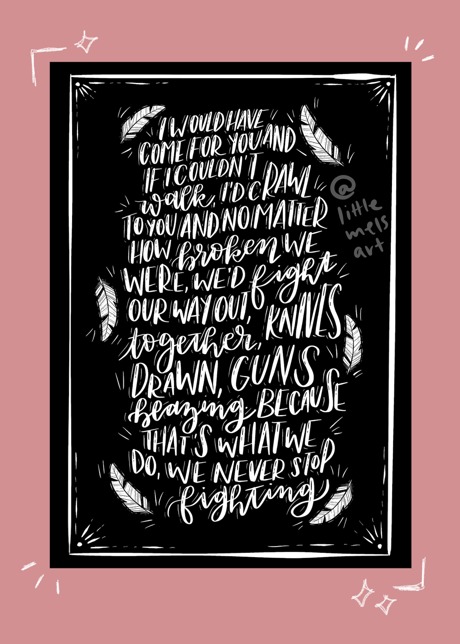 Six of Crows Kaz Brekker Inej Ghafa Quote Grishaverse 5x7 - Etsy