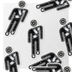 BLOHSH Vinyl Sticker: Billie Eilish Fan Art