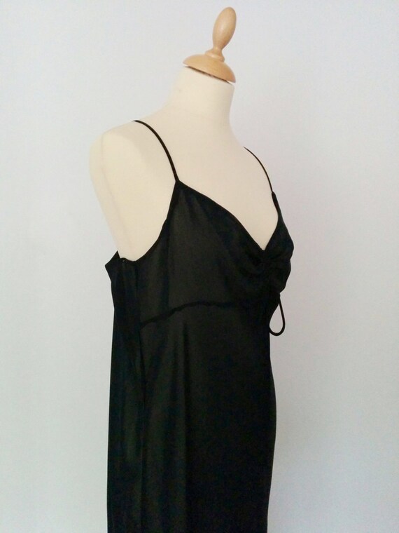 Donna Karan Black Negligee 1990s