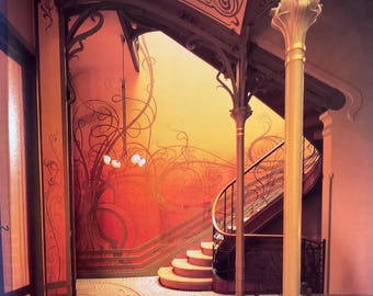 Art Nouveau Spirit of Belle Epoque by Susan A. Sternau - Etsy