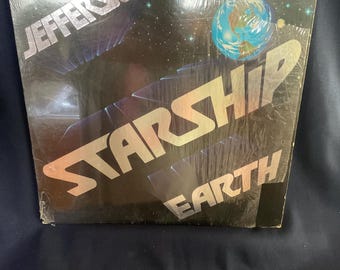 Jefferson Starship – Earth Vinyl Record (1978, Grunt Records BXL1-2515, Classic Rock LP)