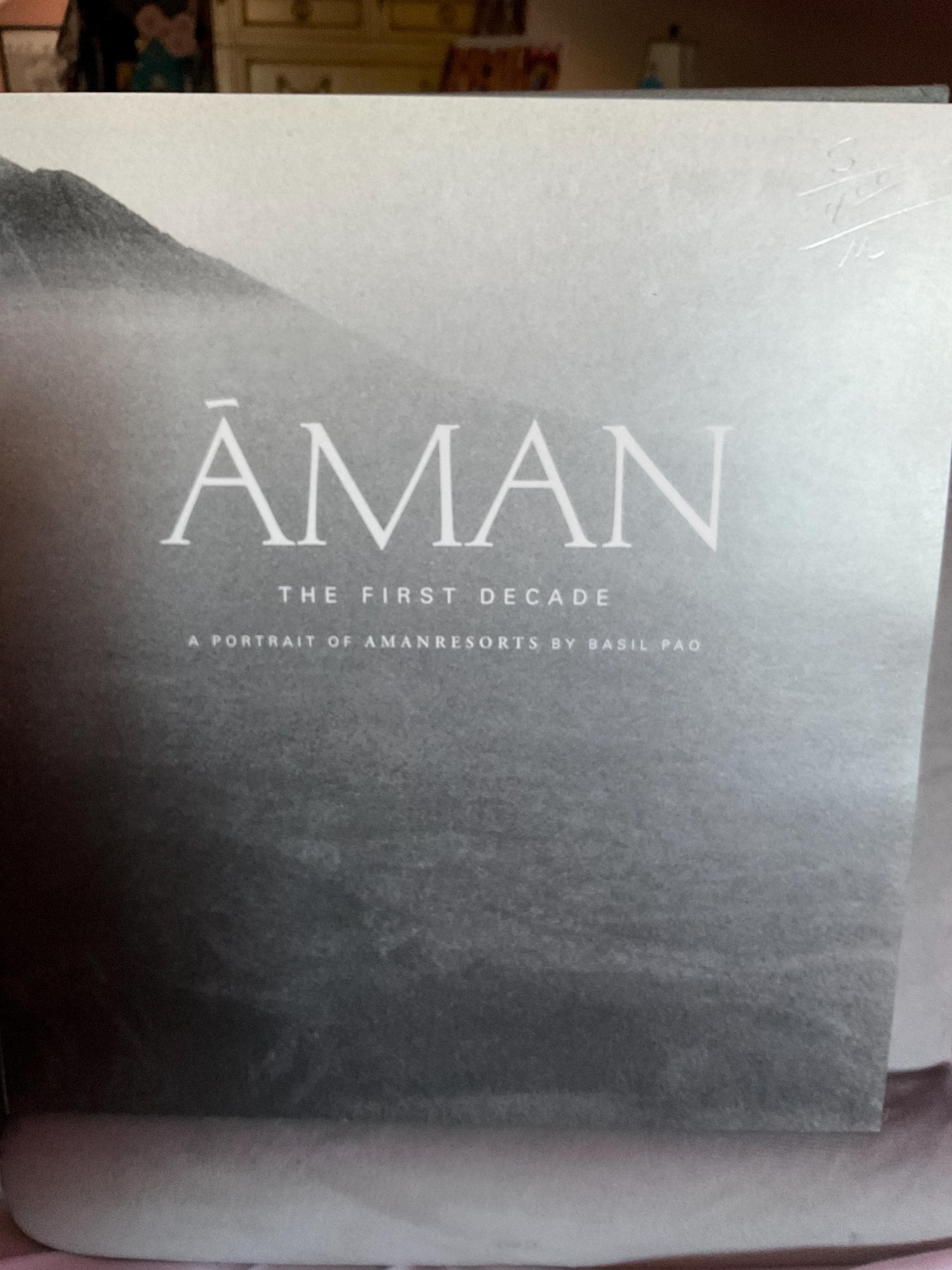 AMAN RESORTS アマンリゾーツ　ガイドブックレット写真集4冊セット A Portrait of Aman Resorts by Basil Pao – Photography Travel Book