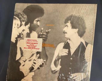 Santana – Inner Secrets Vinyl Record (1978, Columbia FC-35600, Red Label)