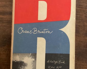 The Anatomy of Revolution by Crane Brinton, 1952 Softcover, Vintage Paperback