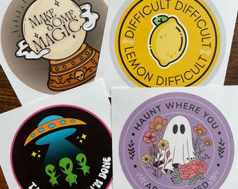 Whimsical and Weird Sticker Pack