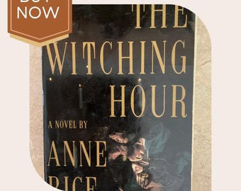 Anne Rice Gothic Horror Book & Audio Cassette Bundle: Witching Hour, Pandora, Vampire Chronicles