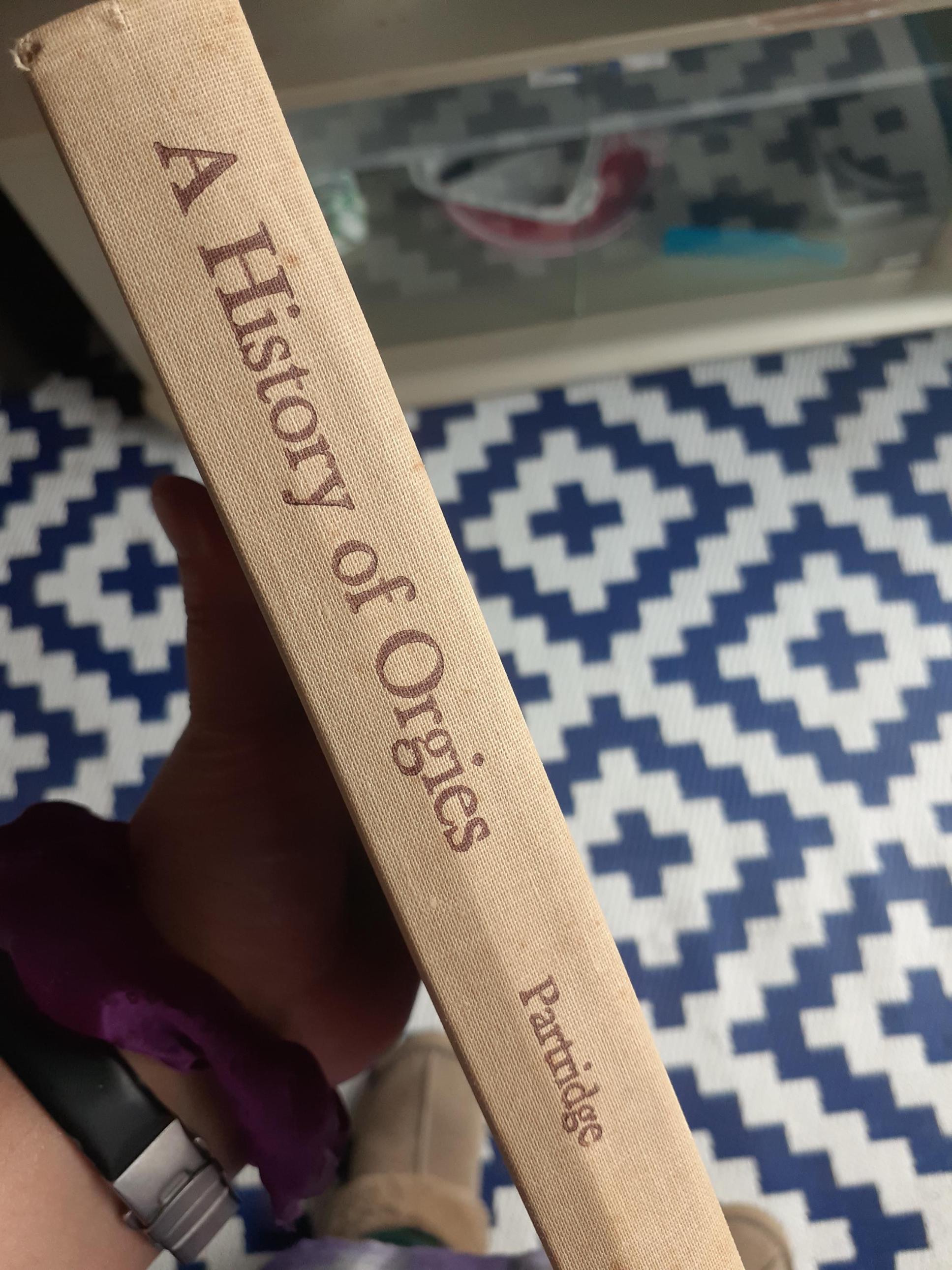 A History of Orgies by Eric Partridge - Vintage 1950s Paperback | Taboo History, Adult Nonfiction, Risqué Literature, Counterculture