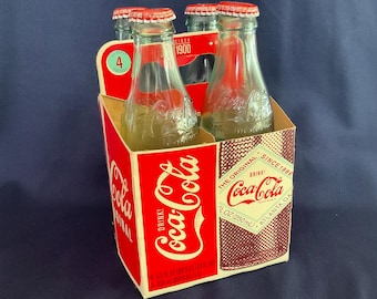 Coca-Cola Limited Edition Bottle Set: Atlanta GA 2007, Collectible Empty Bottles