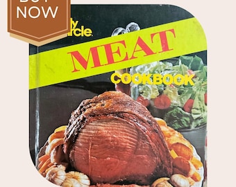 Vintage Cookbook Bundle: Family Circle Meat Cookbook & Woman’s Day Encyclopedia