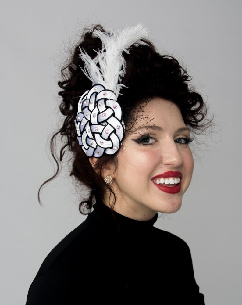 Wedding Fascinator Hat Celtic Knot Irish Dance Headband Etsy