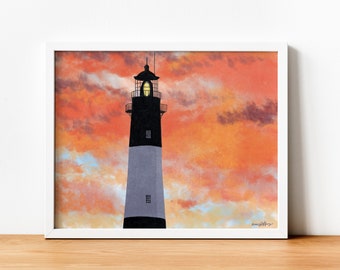 Tybee Island Georgia Lighthouse Print