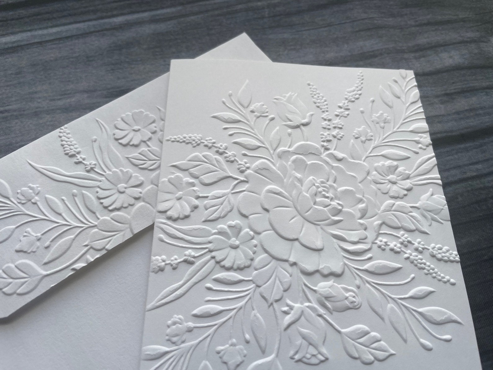 3D Bouquet Card Sets, 3D Whimsical Bouquet, Blank Note Cards, Floral ...