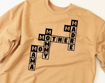 Happy Mothers Day SVG | Best Mom Ever SVG | Mama Bear SVG | Mama svg | Mom svg | Blessed Mama svg | Crossword | Mothers day gift | Mother